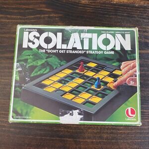 Vintage 1978 Lakeside Isolation COMPLETE Don't‎ Get Stranded Strategy Board Game